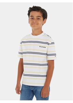 Tommy Hilfiger T-Shirt Monotype KB0KB08816 M Biały Regular Fit ze sklepu MODIVO w kategorii T-shirty chłopięce - zdjęcie 170211917