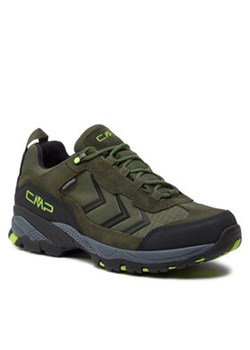 CMP Trekkingi Melnick Low Trekking Shoes WP 3Q19657 Zielony ze sklepu MODIVO w kategorii Buty trekkingowe męskie - zdjęcie 170212059