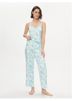 Lauren Ralph Lauren Piżama ILN72318 Niebieski Regular Fit ze sklepu MODIVO w kategorii Piżamy damskie - zdjęcie 170212169