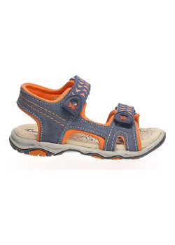 Lurchi Skórzane sandały &quot;Buba S&quot; w kolorze niebiesko-pomarańczowym ze sklepu Limango Polska w kategorii Sandały dziecięce - zdjęcie 170213595