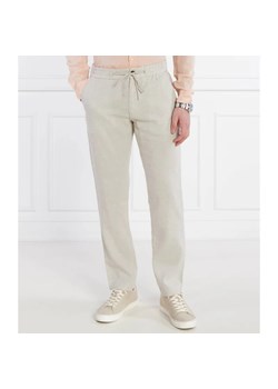 BOSS ORANGE Lniane spodnie Sanderson-L | Tapered fit ze sklepu Gomez Fashion Store w kategorii Spodnie męskie - zdjęcie 170214759