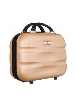 Podróżny kuferek złoty unisex z uchwytem na walizkę - Peterson ze sklepu 5.10.15 w kategorii Torby podróżne - zdjęcie 170217928
