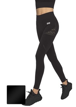 Czarne legginsy sportowe damskie Gatta ze sklepu 5.10.15 w kategorii Spodnie damskie - zdjęcie 170218039