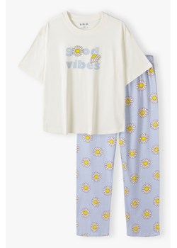 Piżama dla dziewczynki - Good Vibes ze sklepu 5.10.15 w kategorii Piżamy dziecięce - zdjęcie 170218155