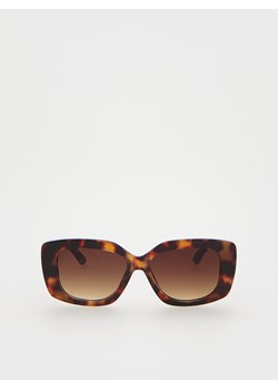 Reserved - Okulary przeciwsłoneczne - brązowy ze sklepu Reserved w kategorii Okulary przeciwsłoneczne damskie - zdjęcie 170219378