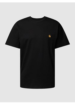 T-shirt z wyhaftowanym logo ze sklepu Peek&Cloppenburg  w kategorii T-shirty męskie - zdjęcie 170220266
