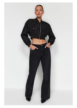 trendyol Dżinsy - Comfort fit - w kolorze czarnym ze sklepu Limango Polska w kategorii Jeansy damskie - zdjęcie 170225476