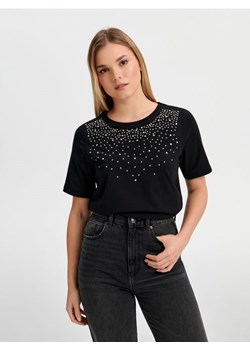 Sinsay - Koszulka - czarny ze sklepu Sinsay w kategorii Bluzki damskie - zdjęcie 170227105