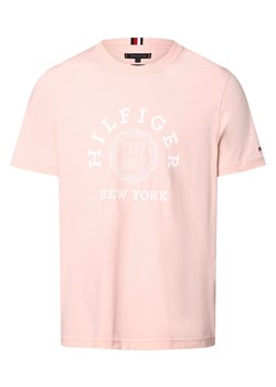 Tommy Hilfiger Koszulka męska Mężczyźni Bawełna różowy nadruk ze sklepu vangraaf w kategorii T-shirty męskie - zdjęcie 170230407