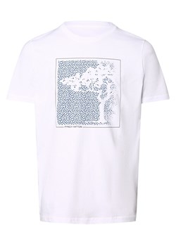 Fynch-Hatton Koszulka męska Mężczyźni Bawełna biały nadruk ze sklepu vangraaf w kategorii T-shirty męskie - zdjęcie 170230426