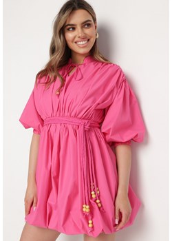 Różowa Sukienka Adousa ze sklepu Born2be Odzież w kategorii Sukienki - zdjęcie 170233045