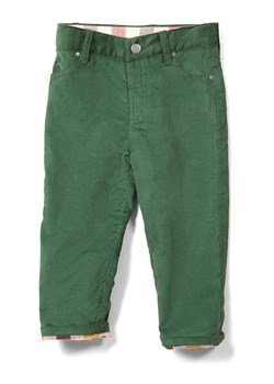 Little Green Radicals Spodnie sztruksowe w kolorze zielonym ze sklepu Limango Polska w kategorii Spodnie chłopięce - zdjęcie 170235277