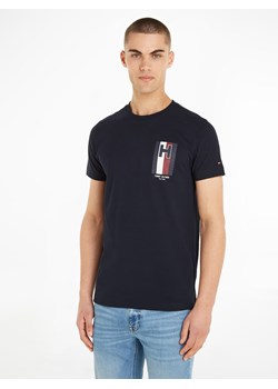Tommy Hilfiger Koszulka w kolorze granatowym ze sklepu Limango Polska w kategorii T-shirty męskie - zdjęcie 170235566
