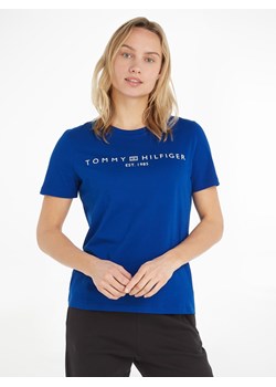 Tommy Hilfiger Koszulka w kolorze niebieskim ze sklepu Limango Polska w kategorii Bluzki damskie - zdjęcie 170235579
