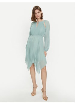 TWINSET Sukienka koktajlowa 241TP2461 Niebieski Regular Fit ze sklepu MODIVO w kategorii Sukienki - zdjęcie 170237446