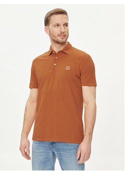 s.Oliver Polo 2129485 Pomarańczowy Regular Fit ze sklepu MODIVO w kategorii T-shirty męskie - zdjęcie 170237759