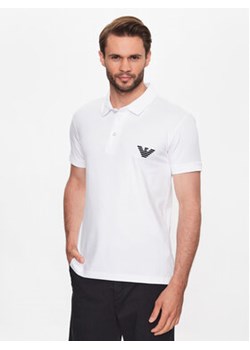 Emporio Armani Underwear Polo 211804 3R482 00010 Biały Regular Fit ze sklepu MODIVO w kategorii T-shirty męskie - zdjęcie 170237858