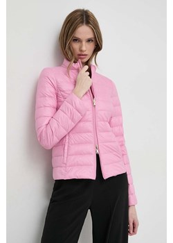 Patrizia Pepe kurtka puchowa dwustronna damska kolor różowy przejściowa CO0178 A503 ze sklepu ANSWEAR.com w kategorii Kurtki damskie - zdjęcie 170238705