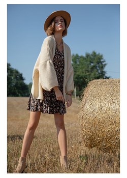 fobya Kardigan w kolorze beżowym ze sklepu Limango Polska w kategorii Swetry damskie - zdjęcie 170243937