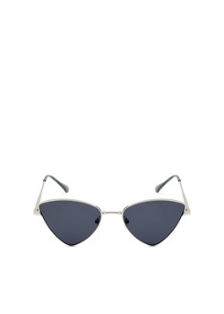 Cropp - Trójkątne okulary przeciwsłoneczne - czarny ze sklepu Cropp w kategorii Okulary przeciwsłoneczne damskie - zdjęcie 170245419