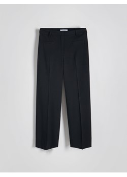 Reserved - Spodnie z kantem - czarny ze sklepu Reserved w kategorii Spodnie damskie - zdjęcie 170245547