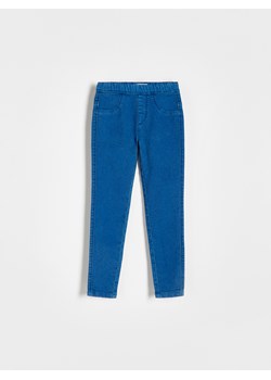 Reserved - Elastyczne jegginsy - jasnoniebieski ze sklepu Reserved w kategorii Spodnie dziewczęce - zdjęcie 170245867
