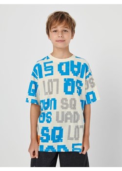 Sinsay - Koszulka - kremowy ze sklepu Sinsay w kategorii T-shirty chłopięce - zdjęcie 170246538