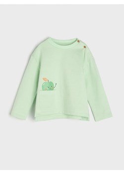 Sinsay - Koszulka - zielony ze sklepu Sinsay w kategorii Kaftaniki i bluzki - zdjęcie 170246688