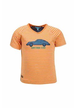 T-shirt chłopięcy pomarańczowy - Vintage car - Lief ze sklepu 5.10.15 w kategorii Koszulki niemowlęce - zdjęcie 170247459