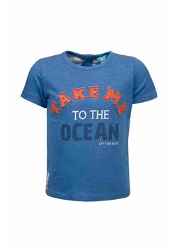 T-shirt chłopięcy, niebieski, Take me to the ocean, Lief ze sklepu 5.10.15 w kategorii Koszulki niemowlęce - zdjęcie 170247475