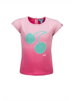 T-shirt niemowlęcy z wisienkami - różowy - Lief ze sklepu 5.10.15 w kategorii Koszulki niemowlęce - zdjęcie 170247577