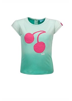 T-shirt niemowlęcy z wisienkami - zielony - Lief ze sklepu 5.10.15 w kategorii Koszulki niemowlęce - zdjęcie 170247598