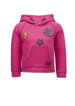 Dziewczęca różowa bluza z kapturem ze sklepu 5.10.15 w kategorii Bluzy i swetry - zdjęcie 170247648