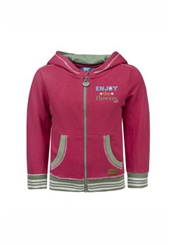 Bluza dziewczęca z kapturem rozpinana - różowa - Lief ze sklepu 5.10.15 w kategorii Bluzy i swetry - zdjęcie 170247705