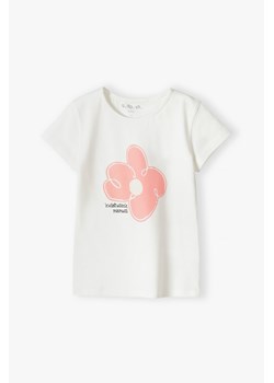 T-shirt dziewczęcy z napisem - Kwiatuszek Mamusi ze sklepu 5.10.15 w kategorii Bluzki dziewczęce - zdjęcie 170247727