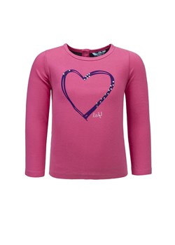 Dziewczęca różowa bluzka z długim rękawem - Lief ze sklepu 5.10.15 w kategorii Bluzki dziewczęce - zdjęcie 170247756