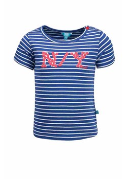 T-shirt dziewczęcy, niebieski, paski, NY, Lief ze sklepu 5.10.15 w kategorii Bluzki dziewczęce - zdjęcie 170247797