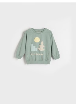 Reserved - Bluza z aplikacją - jasnozielony ze sklepu Reserved w kategorii Bluzy i swetry - zdjęcie 170252927