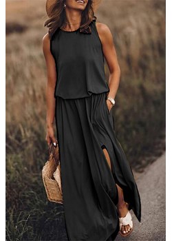 Sukienka BERVOLA BLACK ze sklepu Ivet Shop w kategorii Sukienki - zdjęcie 170253585