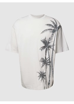 T-shirt z nadrukowanym motywem ze sklepu Peek&Cloppenburg  w kategorii T-shirty męskie - zdjęcie 170253966