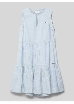 Sukienka midi ze wzorem w paski ze sklepu Peek&Cloppenburg  w kategorii Sukienki dziewczęce - zdjęcie 170255336
