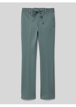 Spodnie materiałowe z elastycznym pasem ze sklepu Peek&Cloppenburg  w kategorii Spodnie chłopięce - zdjęcie 170259128