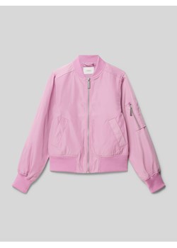 Bluzon w jednolitym kolorze ze sklepu Peek&Cloppenburg  w kategorii Kurtki dziewczęce - zdjęcie 170259229