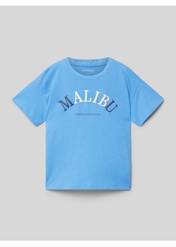 T-shirt z nadrukowanym motywem ze sklepu Peek&Cloppenburg  w kategorii Bluzki dziewczęce - zdjęcie 170259846
