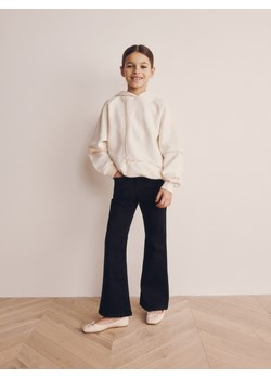 Reserved - Jeansy flare high waist - czarny ze sklepu Reserved w kategorii Spodnie dziewczęce - zdjęcie 170263317