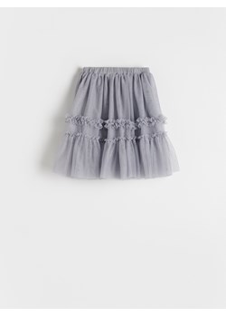 Reserved - Tiulowa spódnica - jasnoszary ze sklepu Reserved w kategorii Spódnice dziewczęce - zdjęcie 170263336