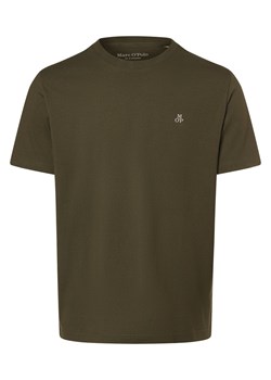 Marc O'Polo Koszulka męska Mężczyźni Bawełna oliwkowy jednolity ze sklepu vangraaf w kategorii T-shirty męskie - zdjęcie 170263568