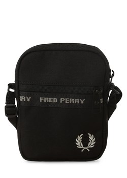 Fred Perry Męska torba na ramię Mężczyźni Sztuczne włókno czarny jednolity ze sklepu vangraaf w kategorii Torby męskie - zdjęcie 170263588