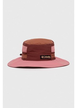 Columbia kapelusz Bora Bora kolor różowy 2077381 ze sklepu PRM w kategorii Kapelusze damskie - zdjęcie 170264035