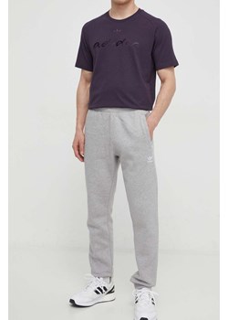 adidas Originals spodnie dresowe Essential Pant kolor szary melanżowe IR7803 ze sklepu PRM w kategorii Spodnie męskie - zdjęcie 170264237